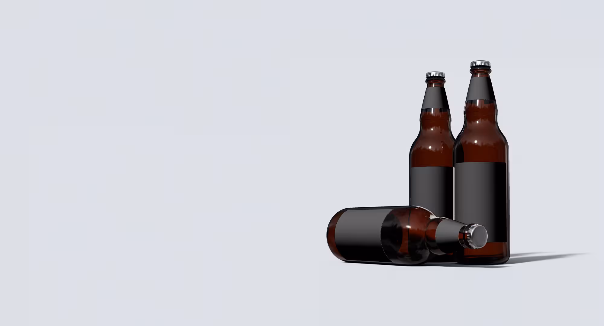 Especialistas en logística de bebidas - Botellas de cerveza en ambiente profesional